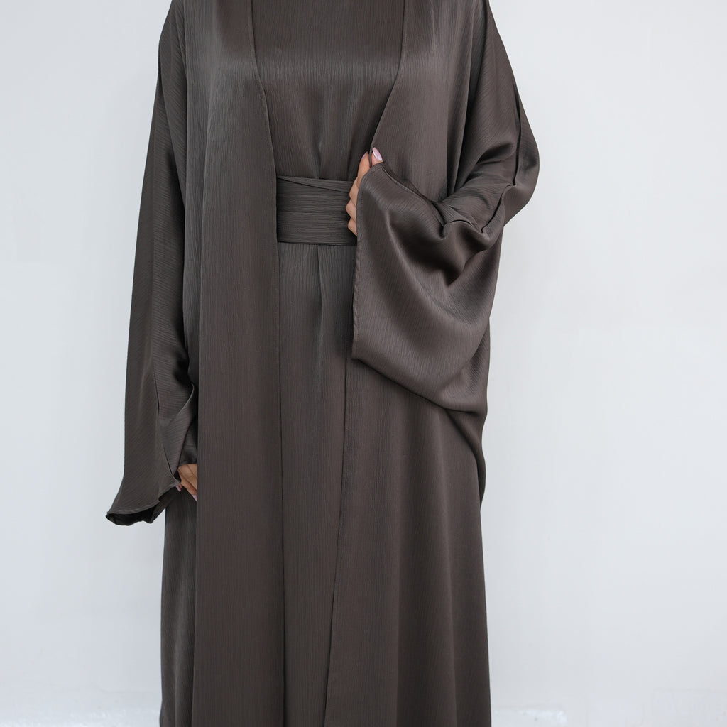 The Samira Satin-Flow Maxi Dress