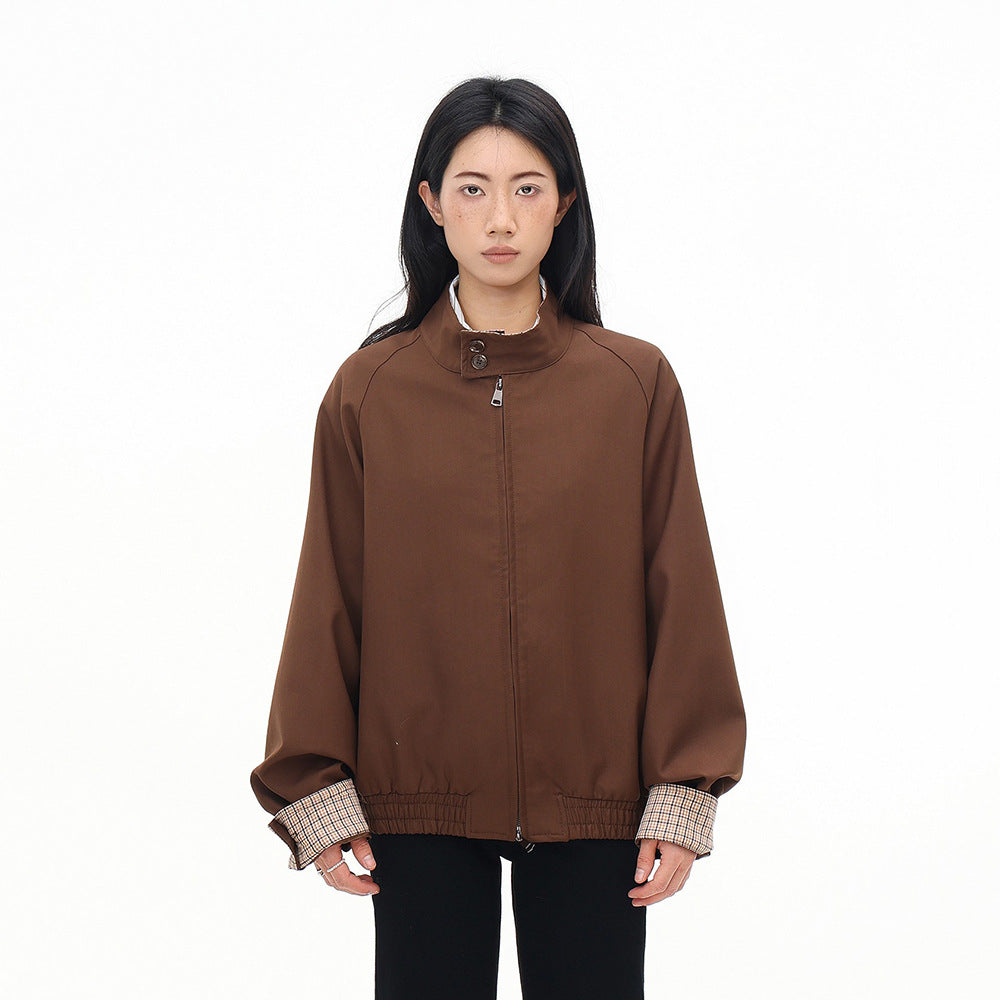 KANIENE TerraStand – Loose Stand-Collar Jacket