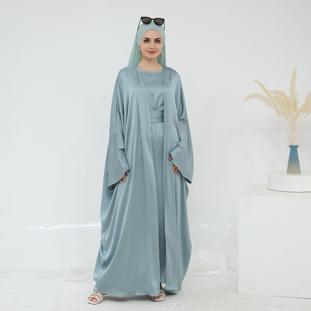 The Samira Satin-Flow Maxi Dress