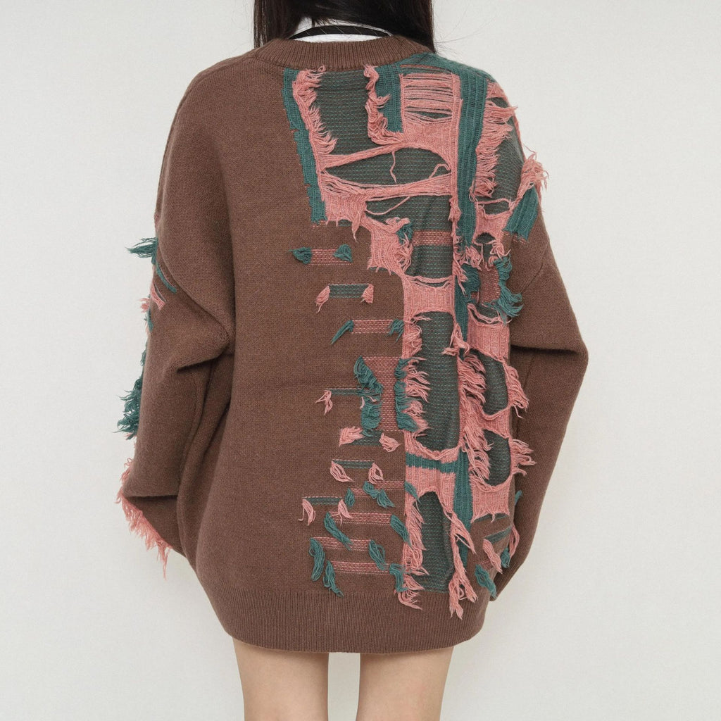 ARTISAN Frayed Detail Cardigan