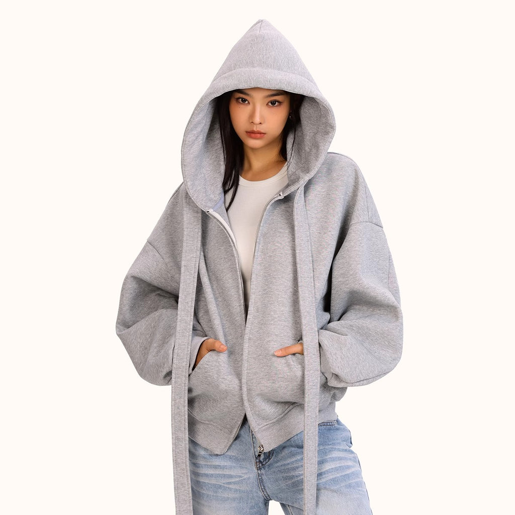 TOKYO Oversized Zip Hoodie