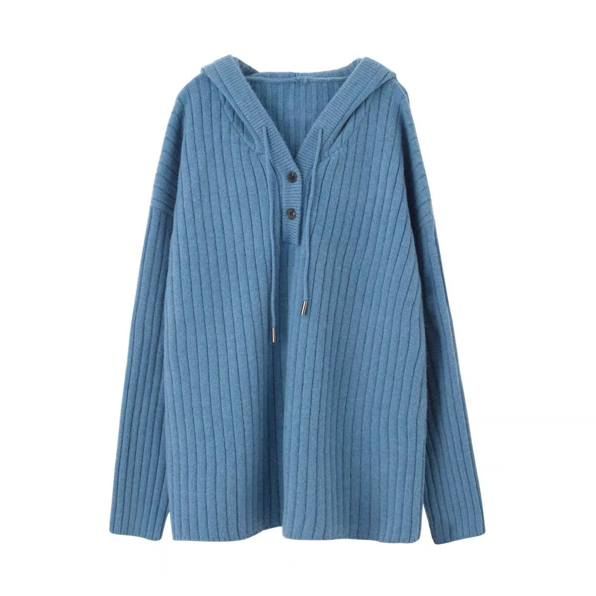 AURORA Tie-Dye Slub Cotton Sweater