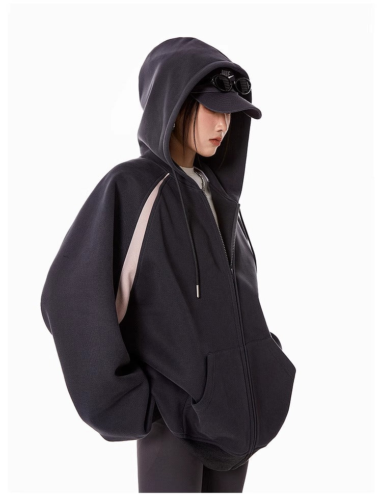 ATHLEISURE Contrast Stripe Hoodie