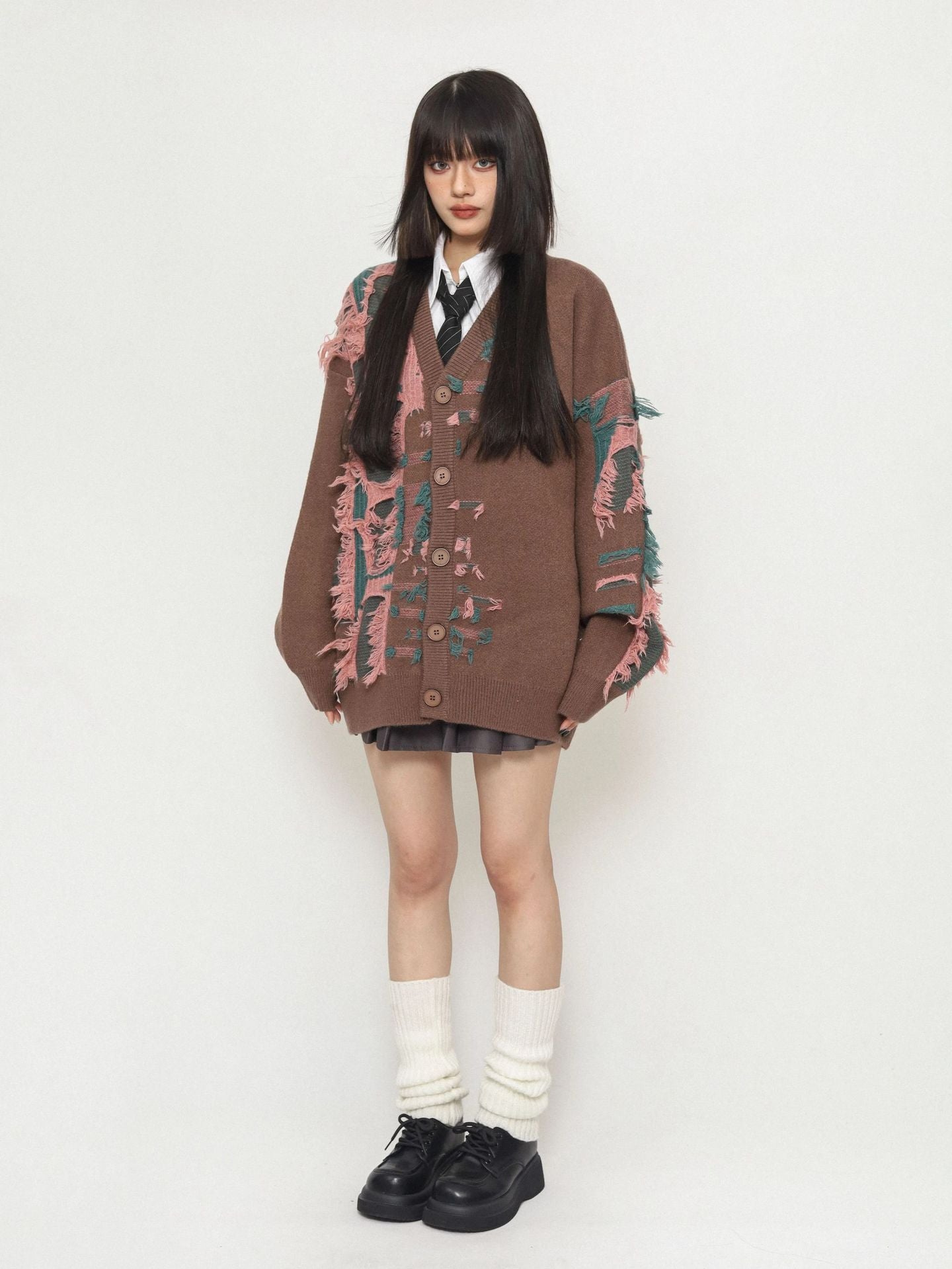 ARTISAN Frayed Detail Cardigan