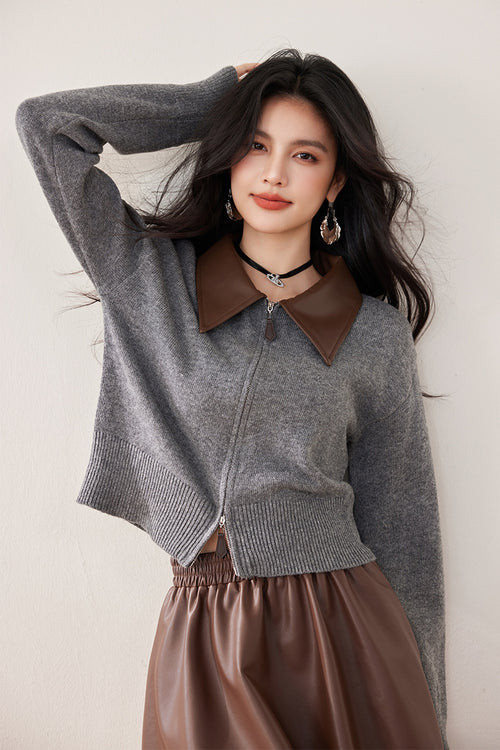 CAMPUS GRAY – Academic Bamboo Cotton Cardigan