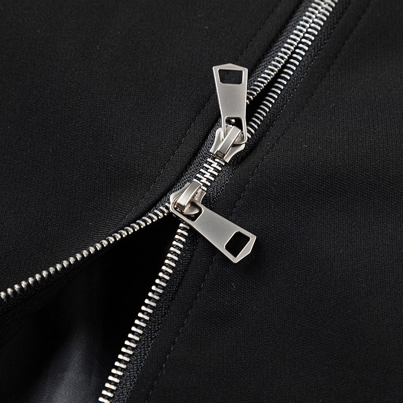 KANIENE VoidShell – Oversized Black Street Jacket