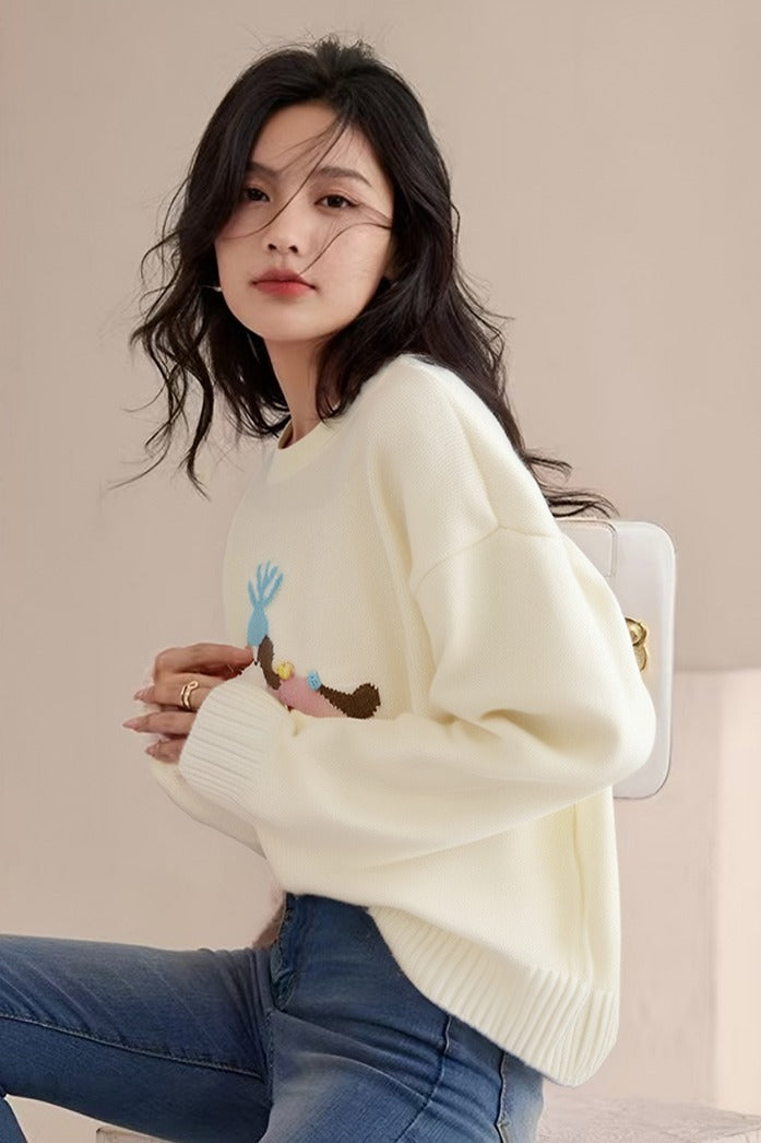 BAMBOO Gradient Stripe Sweater