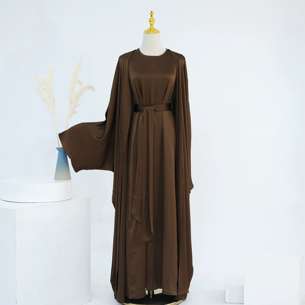 The Samira Satin-Flow Maxi Dress