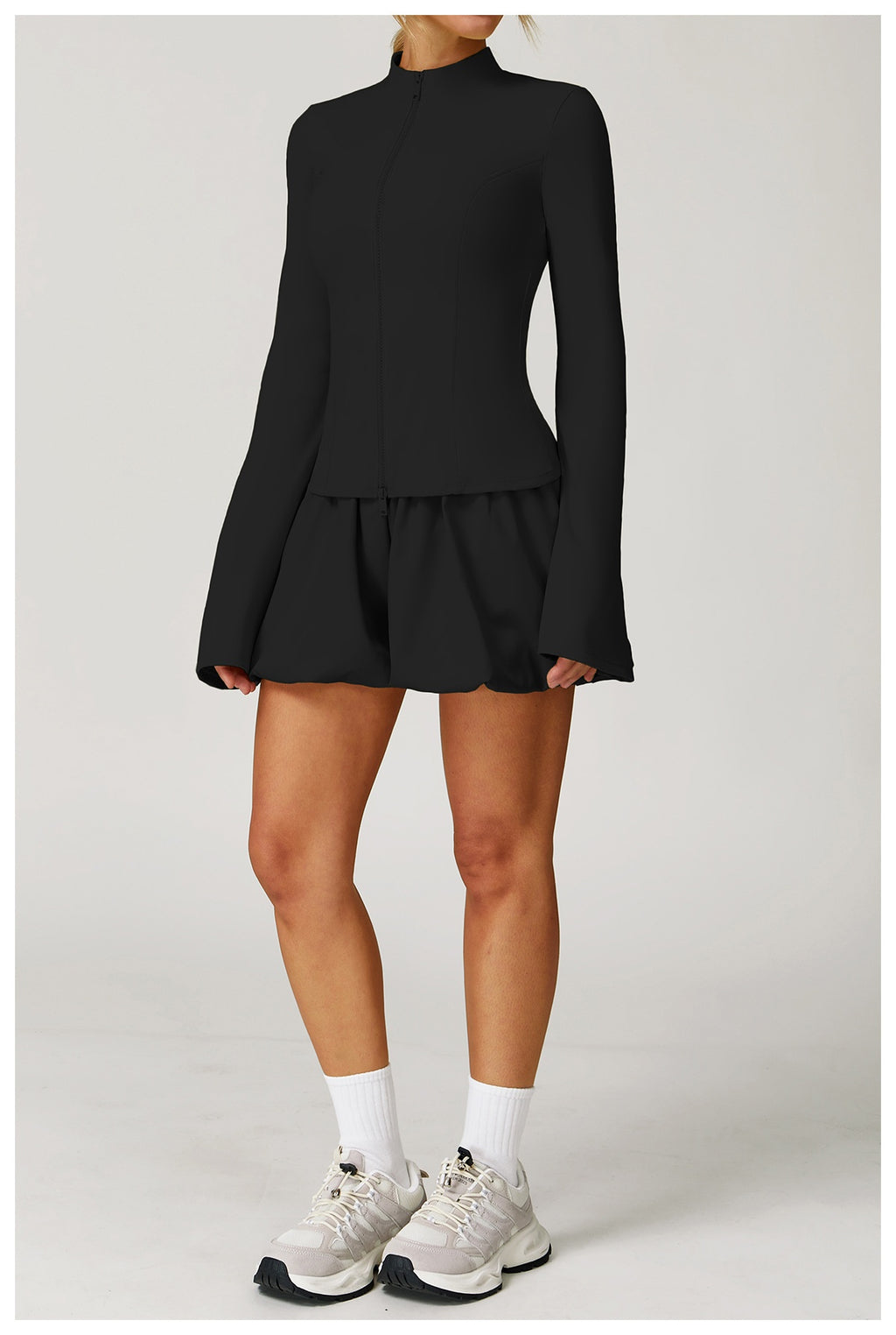 AURA LONGSLEEVE ZIP TOP – Lightweight Performance Shirt