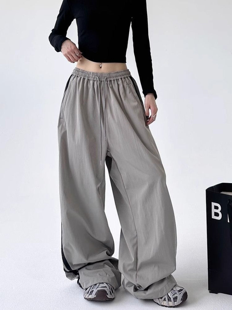 Axiom Side-Panel Wide-Leg Pants